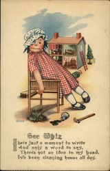 Doll Sitting in Chair Doll Sitting in Chair