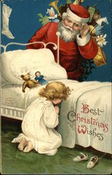 Best Christmas Wishes - Santa Listens to Little Girl's Prayers Best Christmas Wishes - Santa Listens to Little Girl's Prayers