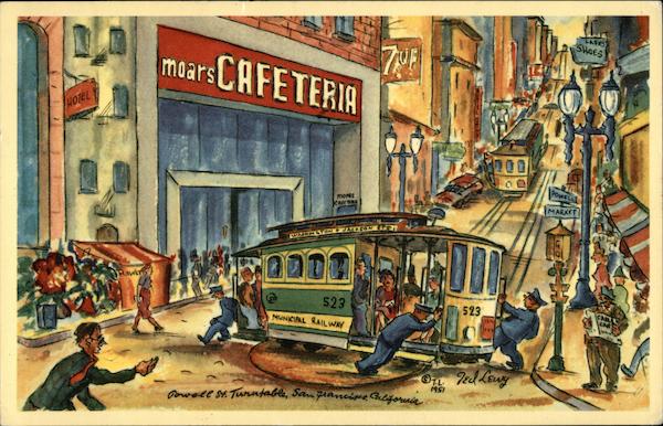 Moars Cafeteria San Francisco California