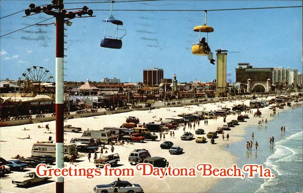 Greetings from Daytona Beach, Fla Florida