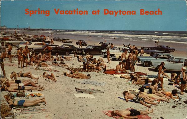 Spring Vacation at Daytona Beach Florida