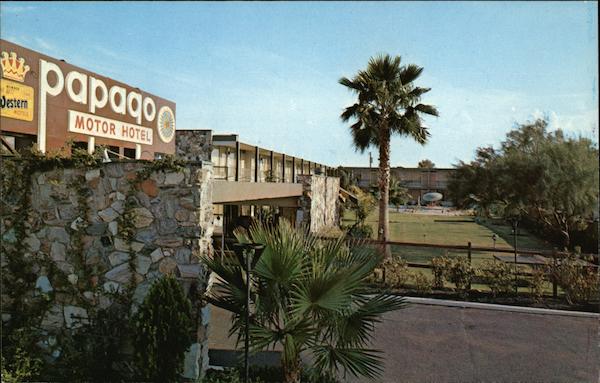Papago Motor Hotel Scottsdale Arizona