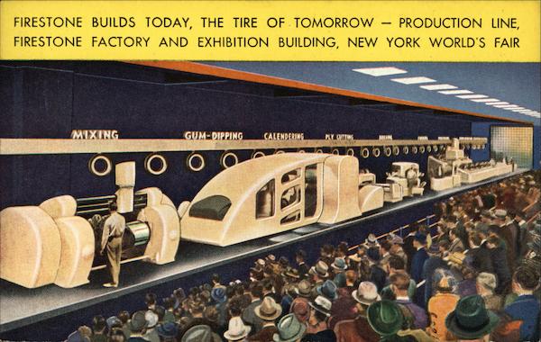 World's Most Modern Tire-Production Line 1964 NY Worlds Fair