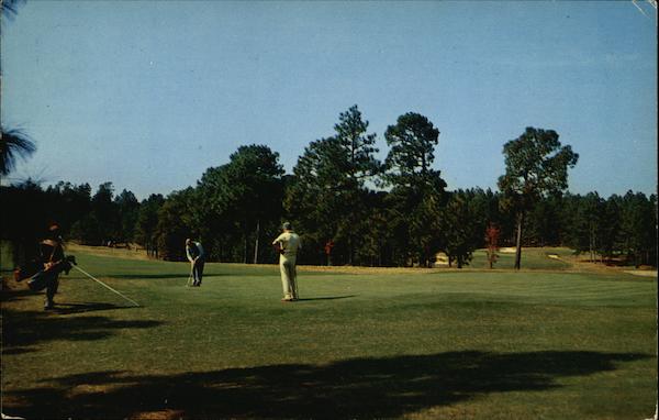 View of 6th Hole, No. 1 Course Pinehurst North Carolina