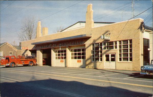 Monticello Police and Fire Department New York