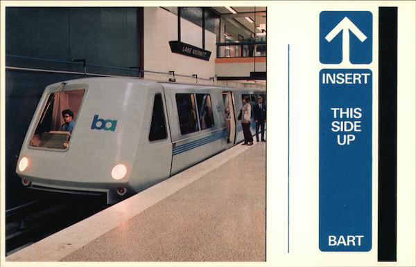 Oakland, California BART - Lake Merritt Station Subways