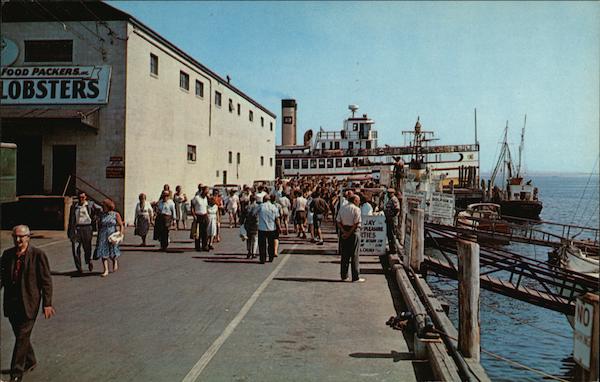 Boston Boat Landing at Town Pier Provincetown Massachusetts