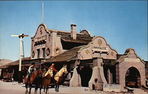 Historic Ghost Town Rhyolite Nevada