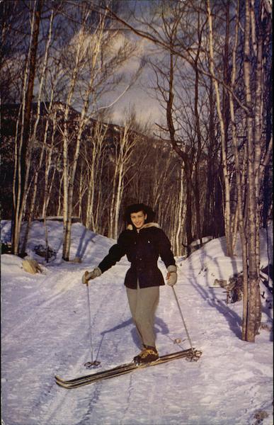 Heading for the Trail Lake Placid New York