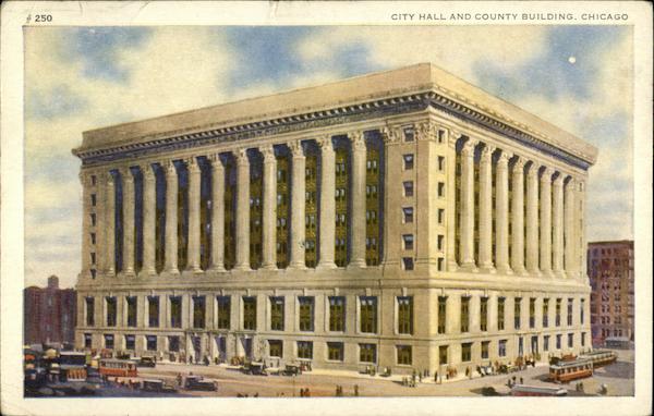 City Hall and County Building Chicago Illinois