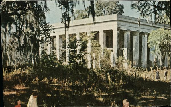 View of Old Plantation Building Louisiana