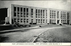 Port Jefferson High School Postcard