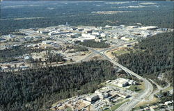 Aerial View of Administrative Complex of Los Alamos National Labs New Mexico Postcard Postcard