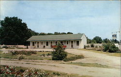 Rest-A-While Motel Rowland, NC Postcard Postcard