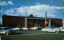 Hotel Vernal Utah Postcard Postcard