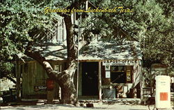 Greetings from Luckenbach, Texas Postcard