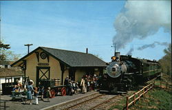 Black River & Western Railroad Ringoes, NJ Postcard Postcard