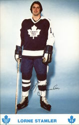 Lorne Stamler - Toronto Maple Leafs Postcard