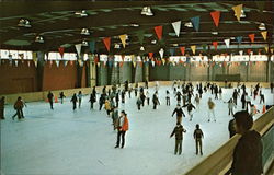 Ice Rink In Columbia, Maryland Postcard