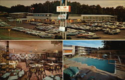 Sheraton Motor Inn Winston-Salem, NC Postcard Postcard