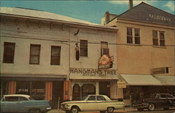 Hangman's Tree Historical Spot Placerville, CA Postcard Postcard
