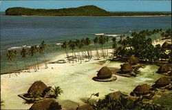 Alao Village Pago Pago, AS American Samoa South Pacific Postcard 
