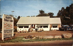 Hart's Turkey Farm Restaurant Meredith, NH Postcard Postcard