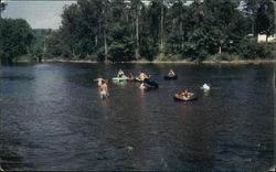 West Canada Creek Campsites, Route 28 Poland, NY Postcard Postcard