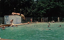 Rolling Ridge Conference Center - Swim Time Postcard