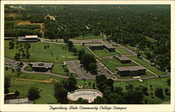 Aerial View, Dyersburg State Community College Postcard