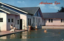 Alabama Spa Postcard