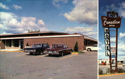 The Canadian Motor Hotel Sault Ste. Marie, ON Canada Ontario Postcard Postcard