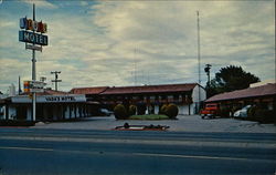 Vada's Motel Yuba City, CA Postcard Postcard