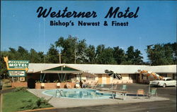 Westerner Motel Bishop, CA Postcard Postcard