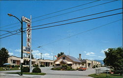 Cariboo Motel & Trailer Park Postcard