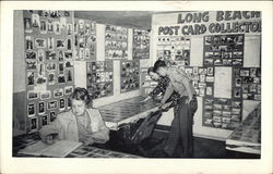 Long Beach Post Card Club California Postcard Postcard