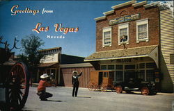 Greetings from Las Vegas, Nevada, Last Frontier Village Postcard
