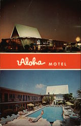Aloha Motel Miami, FL Postcard Postcard
