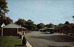 Fountain Lodge Bellefontaine, OH Postcard Postcard