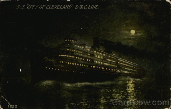 S.S. City of Cleveland D & C Line Steamers