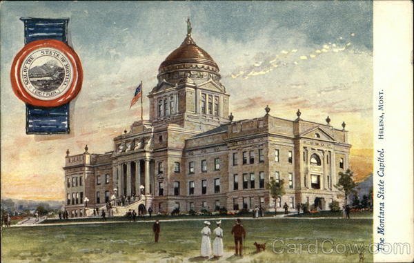 The Montana State Capitol Helena