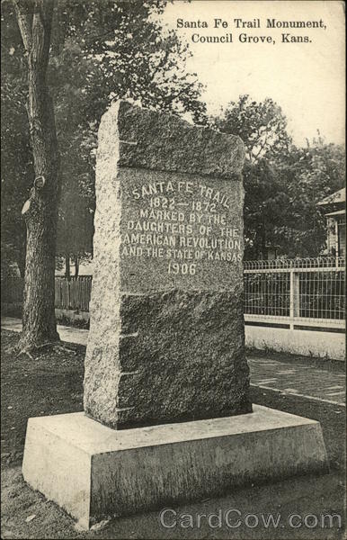 Santa Fe Trail Monument Council Grove Kansas