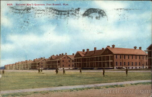 Enlisted Men's Quarters Fort Russell Wyoming