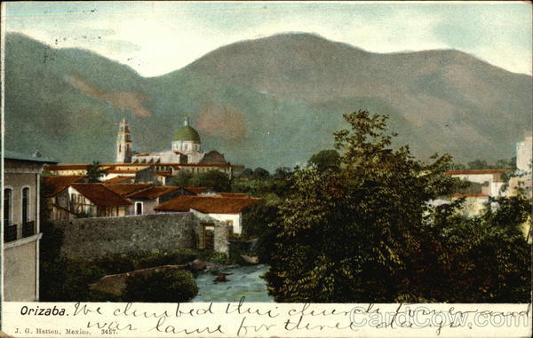 View of Orizaba Mexico