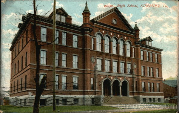 High School Sunbury Pennsylvania