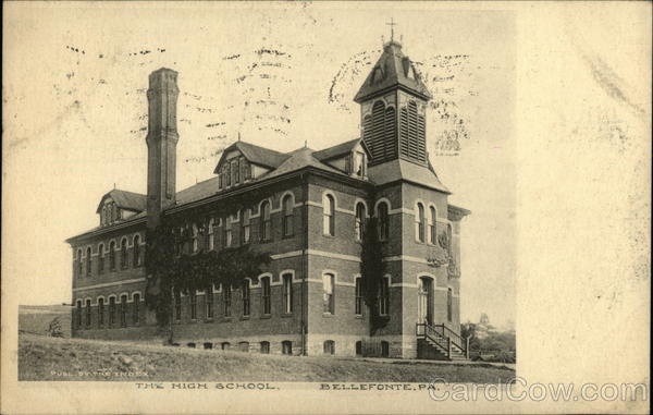The High School Bellefonte Pennsylvania