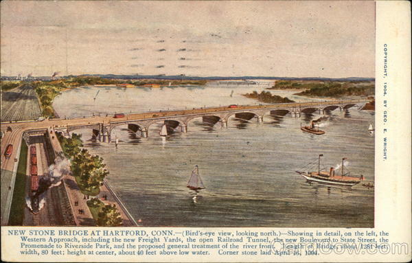 New Stone Bridge Hartford Connecticut