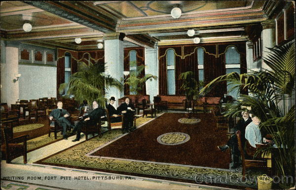 Fort Pitt Hotel, Writing Room Pittsburgh Pennsylvania