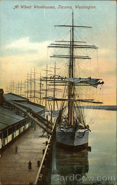 Wheat Warehouses Tacoma Washington