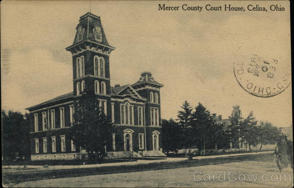 Mercer County Court House Celina OH Mercer County Court House Celina OH